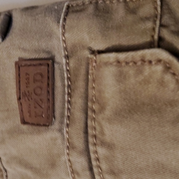 Izod shorts men's size 42 brown cargo shorts worn Summer - Picture 9 of 16